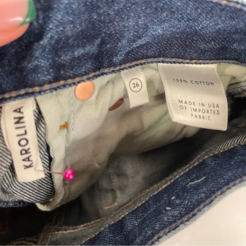 GRLFRND Karolina High Rise Jeans Afterglow Size 26